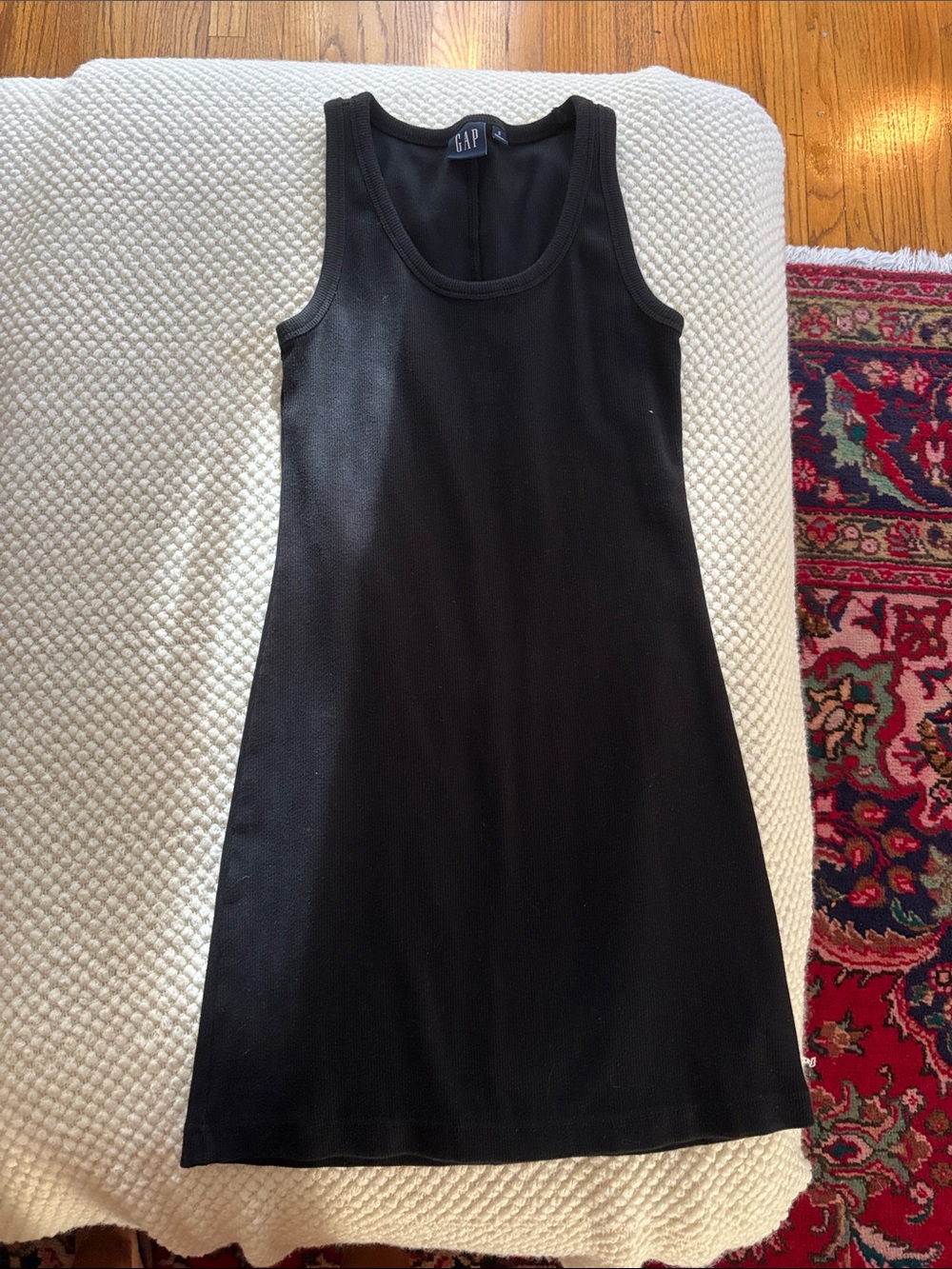 GAP Black Sleeveless Mini Tank Dress
